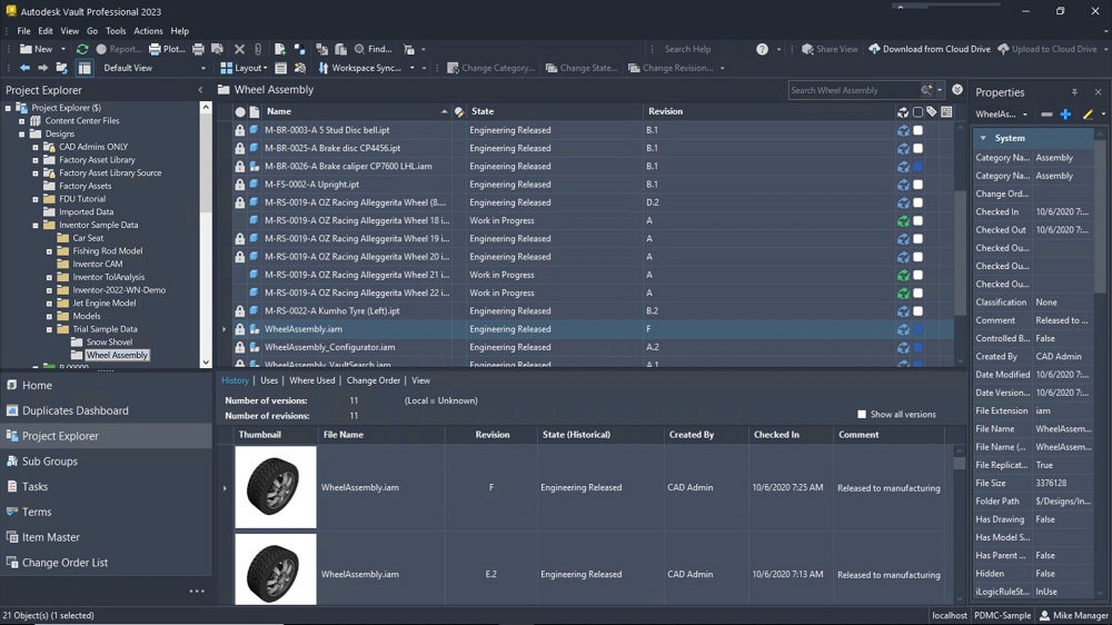 La interface incluye temas oscuros y claros en Vault 2023 La interface incluye temas oscuros y claros en Vault 2023