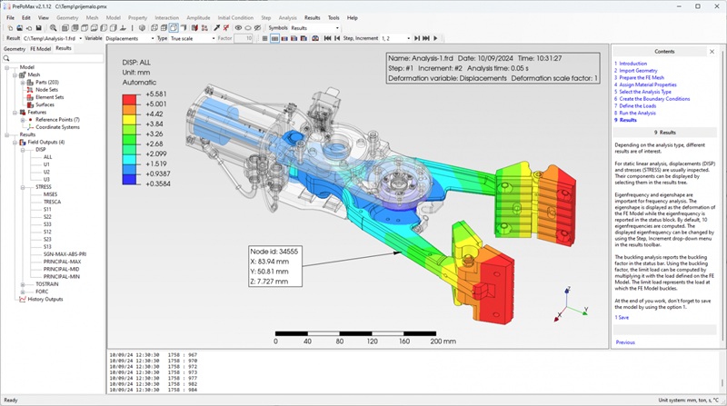 PrePoMax software FEA PrePoMax software FEA
